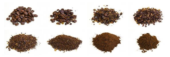 Verschillende Koffie Maling